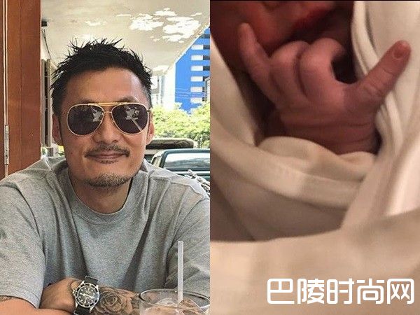 余文乐和儿子照片