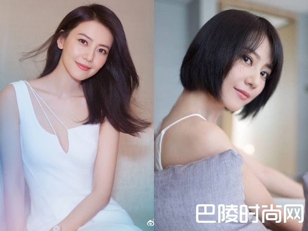 高圆圆短发照片