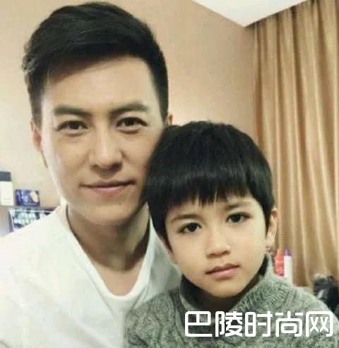 靳东儿子正面照