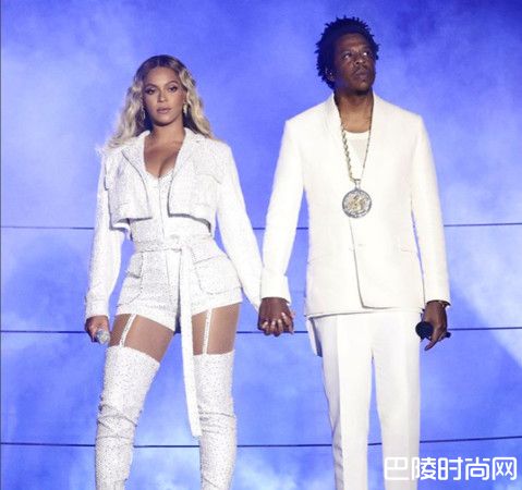 碧昂丝和老公照片