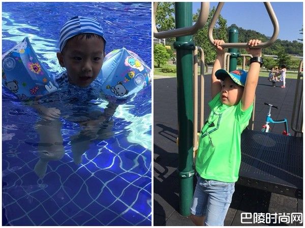 黄小柔儿子照片