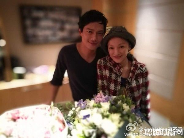 周迅高圣远照片