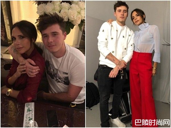 贝嫂和儿子照片