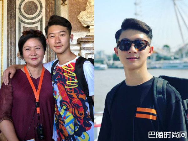 崔佩仪和儿子照片