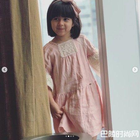 梁咏琪女儿照片