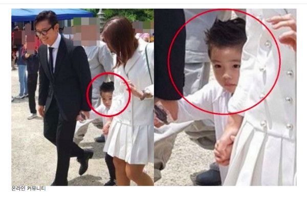 李秉宪儿子照片