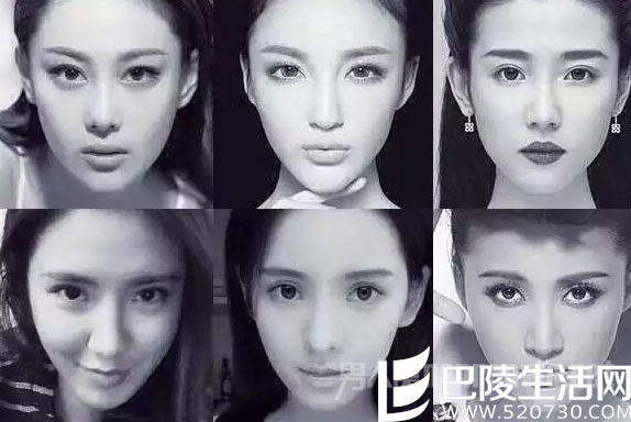 以明星作为整容范本的大众