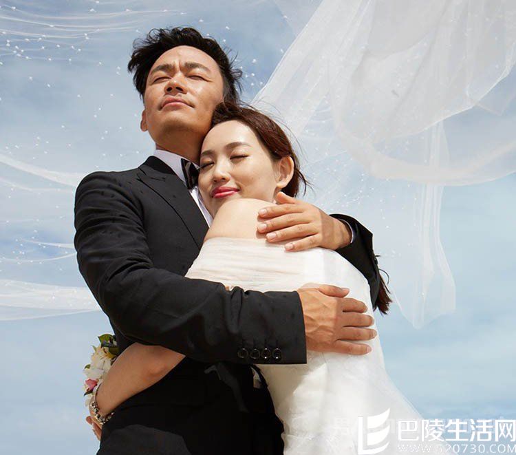 王宝强马蓉结婚照
