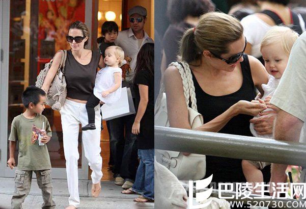 朱莉皮特离婚谁获得孩子的抚养权