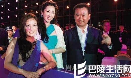 赵薇与王健林一家 赵薇与王健林一家