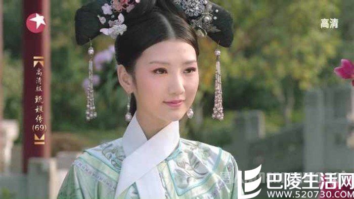 毛晓彤饰演瑛贵人