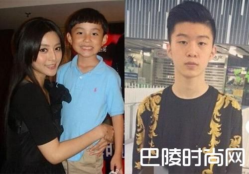 范冰冰和弟弟范丞丞照片