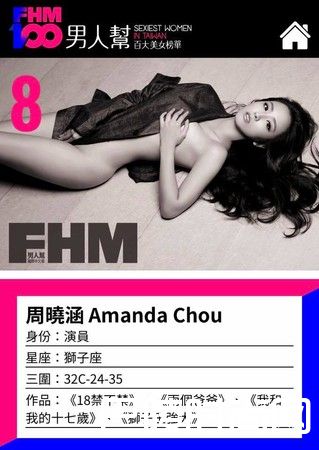 周晓涵性感照片