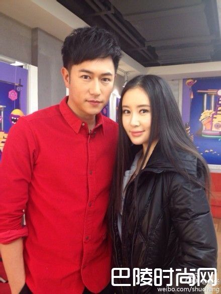 舒畅与陈键锋照片