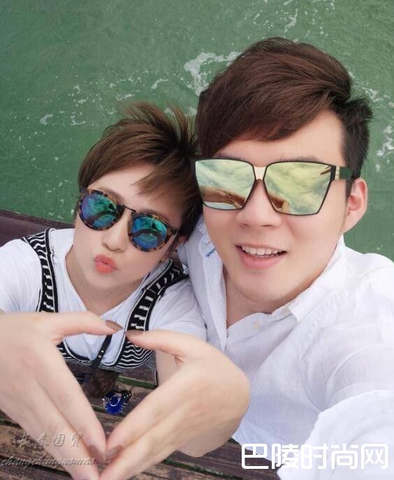 马丽和老公自拍