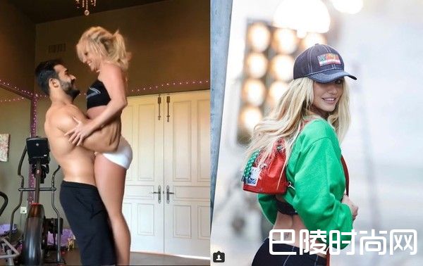 布兰妮健身照片