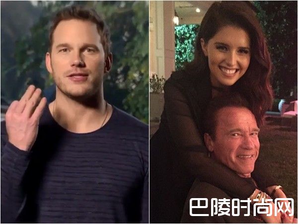 星爵和女友照片