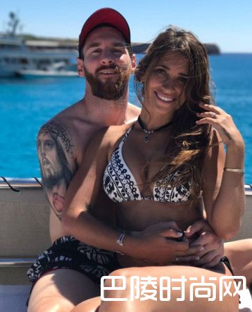 梅西和老婆照片