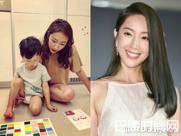 隋棠和儿子照片