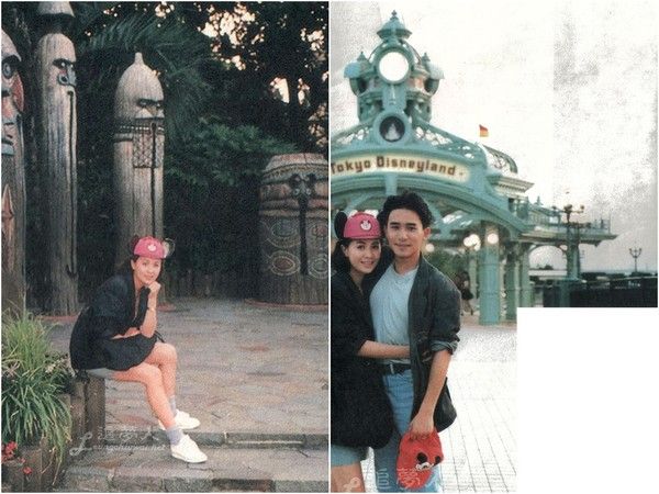 梁朝伟刘嘉玲旧照