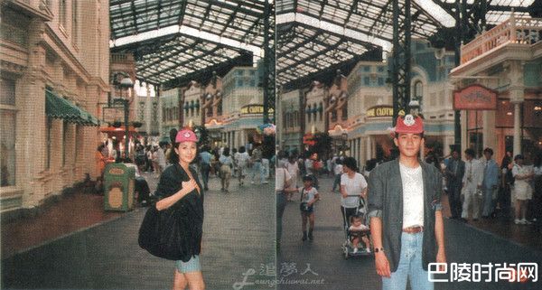 迪斯尼旧照