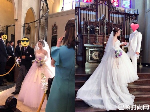 畠中清罗婚礼照