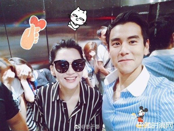 彭于晏许晴照片