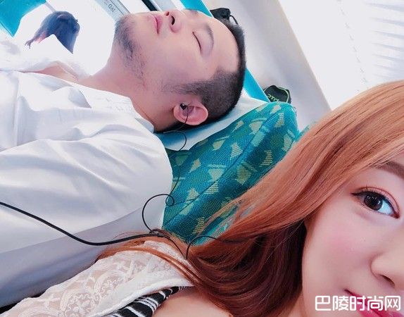 丫头和男友照片