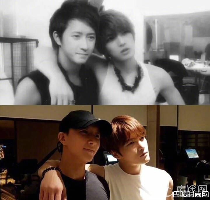 韩庚金在中照片