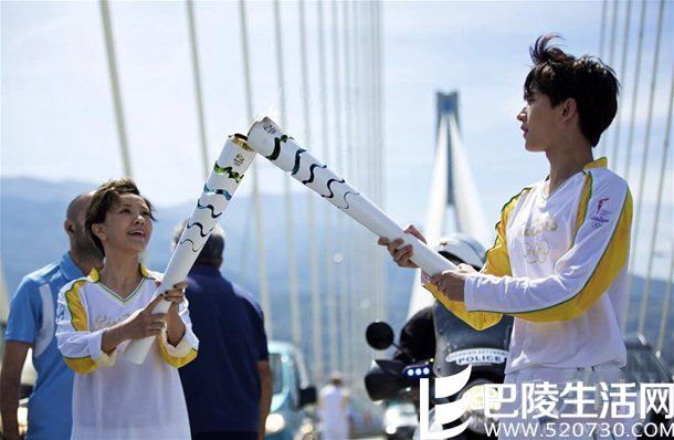 杨洋、郭采洁担任里约奥运会火炬手