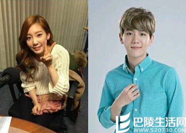 边伯贤与泰妍的恋情曝光