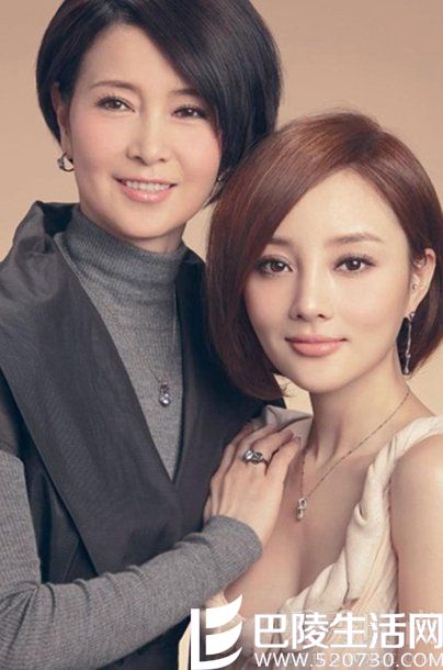 李小璐和妈妈 李小璐和妈妈