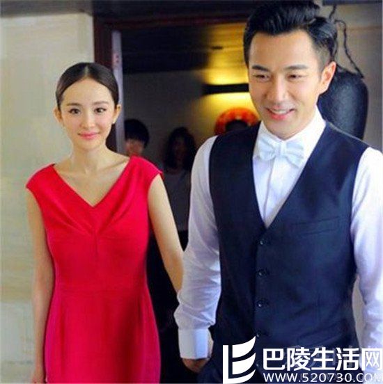 两人过去恩爱牵手照