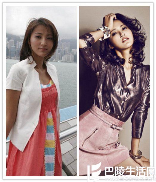 张歆艺2005年照片和现在近照