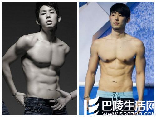 吴建豪健硕的肌肉线条