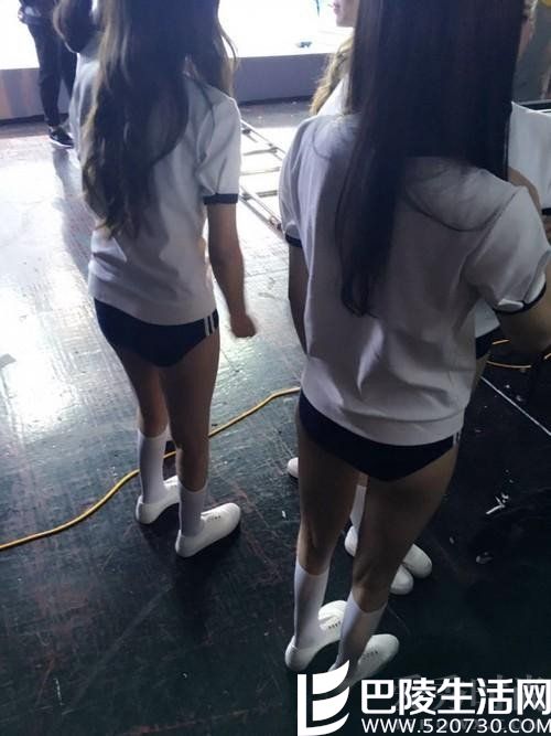 性感着装的选手