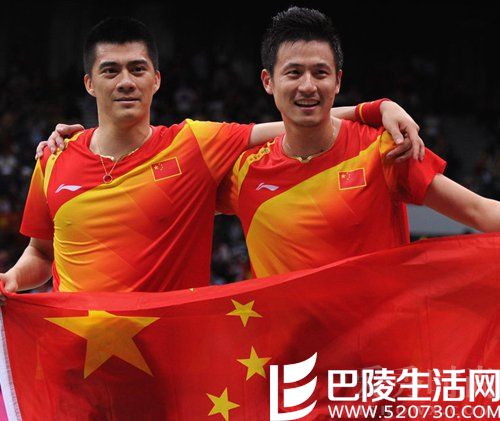 傅海峰蔡赟获得冠军