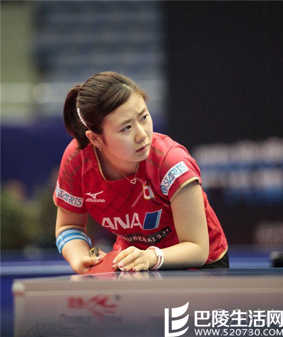 福原爱赛场上 福原爱赛场上