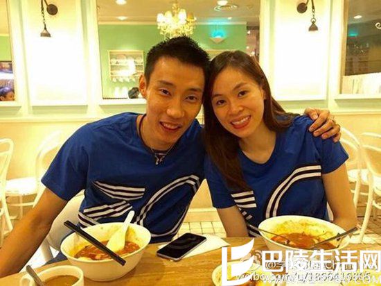 李宗伟黄妙珠合照