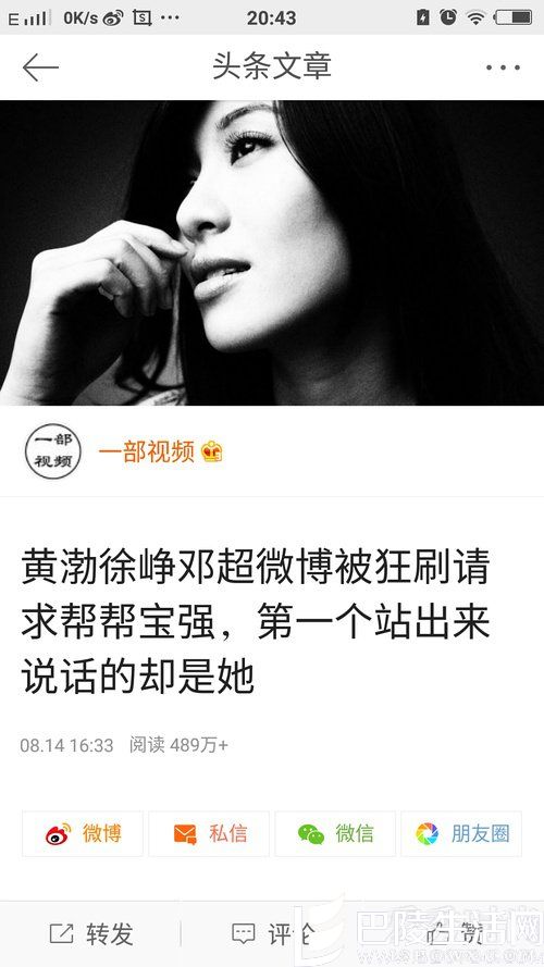 叶璇力挺王宝强 叶璇力挺王宝强