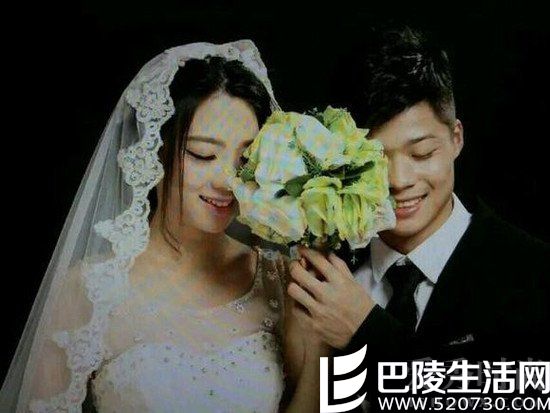 苏炳添与女友婚纱写真