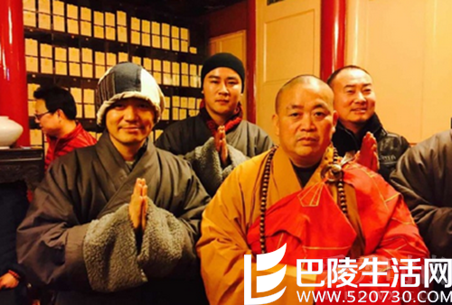 王宝强和方丈 王宝强和方丈