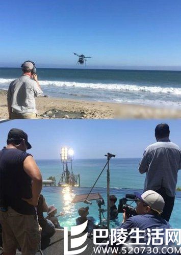 宋仲基章子怡合作拍广告现场 宋仲基章子怡合作拍广告现场