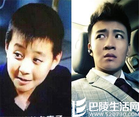 盛冠森长大变帅了