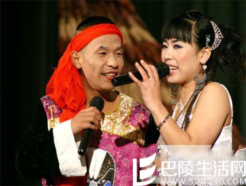 宋小宝和老婆同台演出