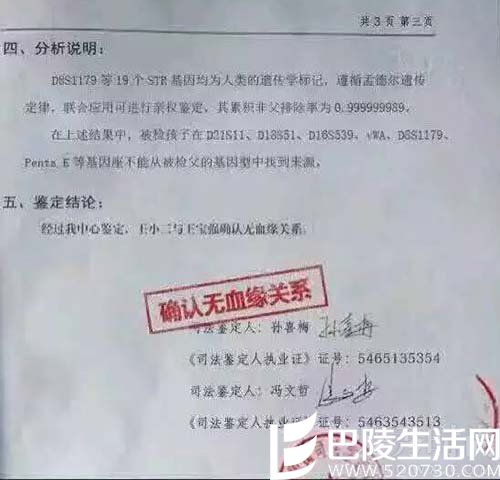 DNA亲子鉴定系伪造的 DNA亲子鉴定系伪造的