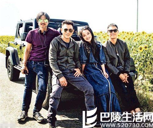 舒淇冯德伦在片场 舒淇冯德伦在片场