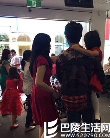 吴尊老婆一席红裙被拍 吴尊老婆一席红裙被拍