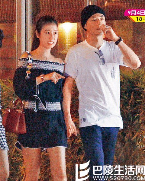 同霍建华牵手出行