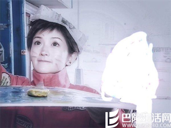 谢娜昔日短发照